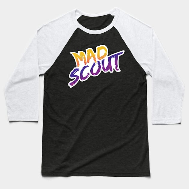 Mad Scout Baseball T-Shirt by gagesmithdesigns